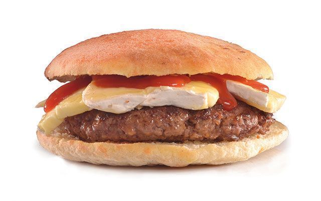Brie burger Hamburgers