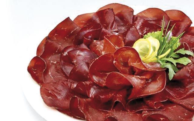 Carpaccio di bresaola Piatti freddi